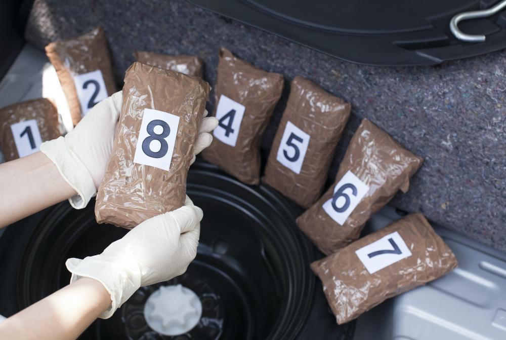 Organized crime is known for making huge profits from drug smuggling.