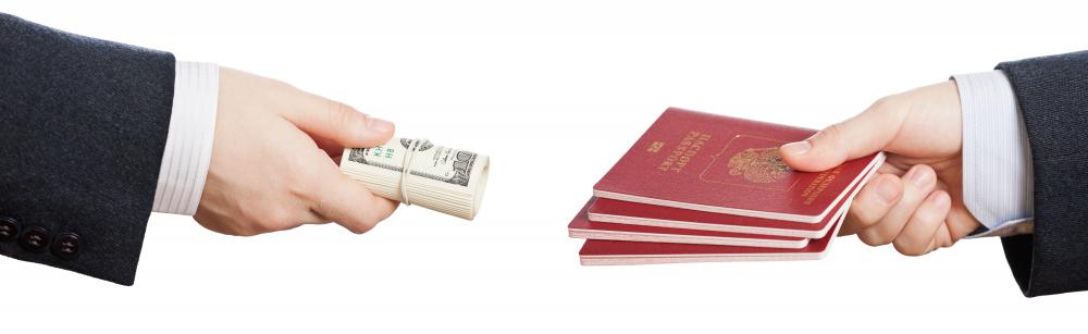 Purchasing legitimate passports and then altering them is one form of passport fraud.