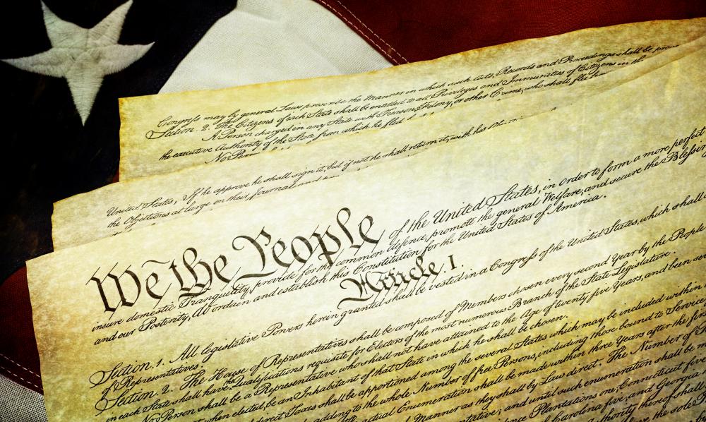 The Constitution is the supreme law of America.