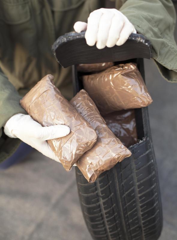 Transnational crimes often involve the smuggling of illegal drugs.