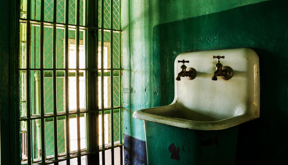 Activities are minimal in jail.
