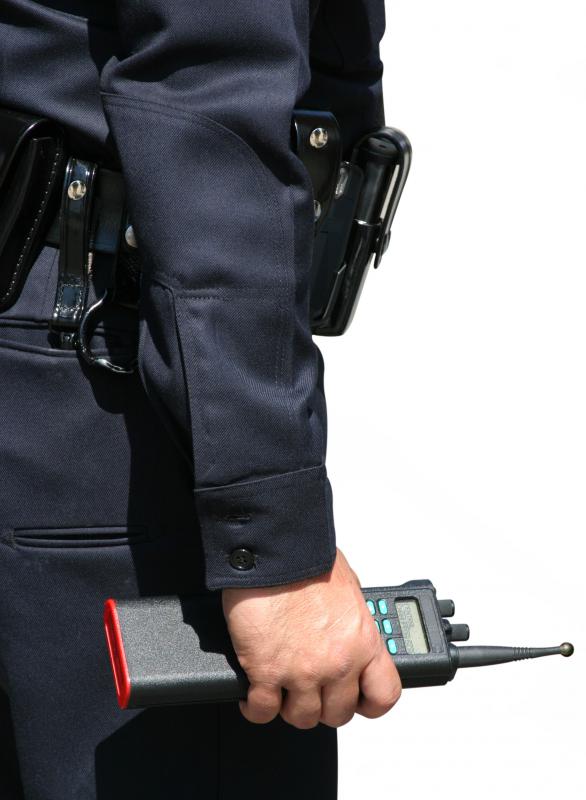 Law enforcement officers can aid with crowd control.