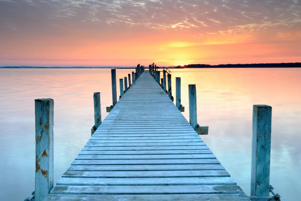 A water easement can give people permission to access a lake or other water resource on someone else's land.
