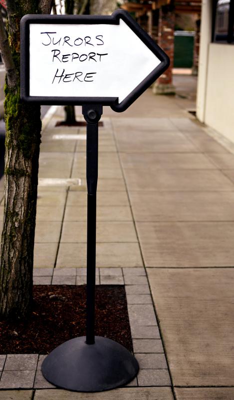Court charges can also refer to instructions given to jurors about their deliberations.