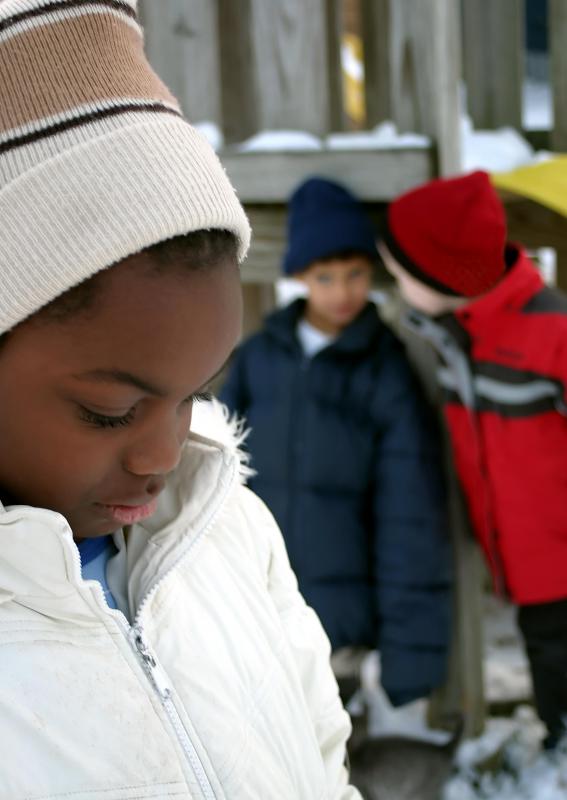 Discrimination includes treating someone differently because of their race.