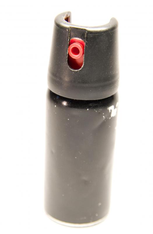 Pepper spray can use to intimidate or cause serious harm, like blindness.
