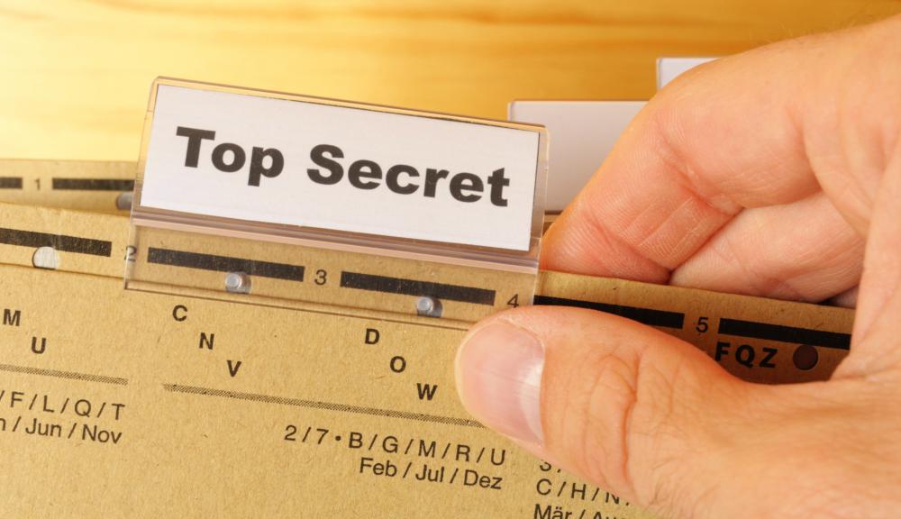 Security vetting often ensures that someone can be trusted with classified information.