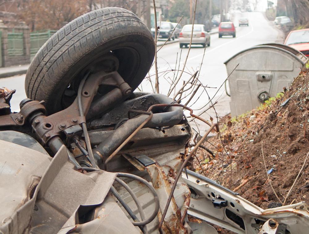 Police auctions may contain cars that were involved in an accident.