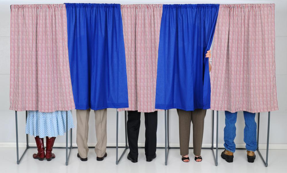 In some countries, women are not allowed to vote.