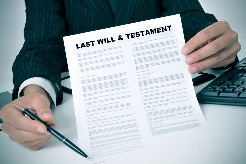 Future interests are often created through one's last will and testament.