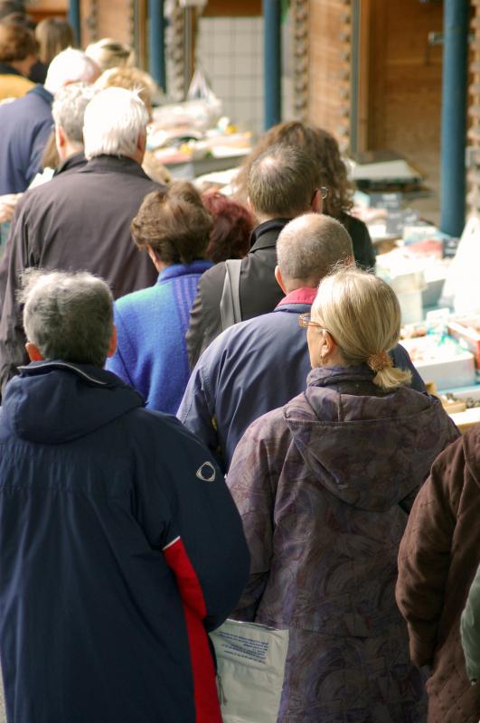 Even when dealing with a mild crowd, law enforcement must be on alert for pickpockets.