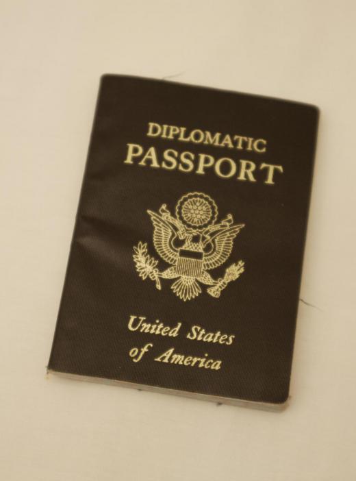 A diplomatic passport.