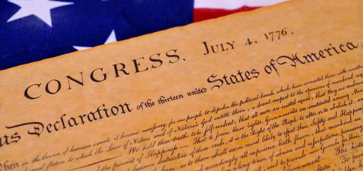 The notion of American equality was laid out by the Declaration of Independence.