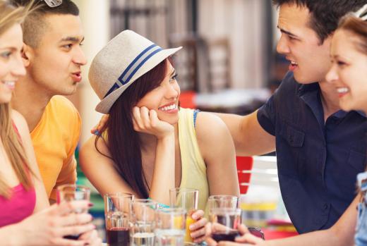 Loitering may occur when a group of friends hangout at a restaurant or other businesses long after service is completed.