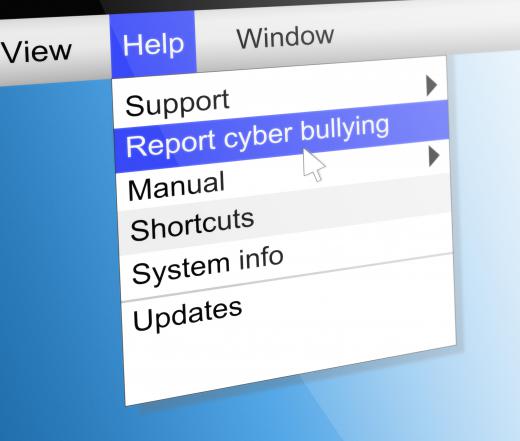 Internet slander may be used as a means to bully other people.