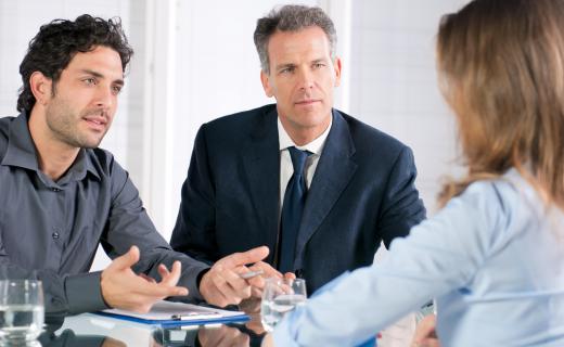 A venture capitalist might perform due diligence before investing in a start-up company.