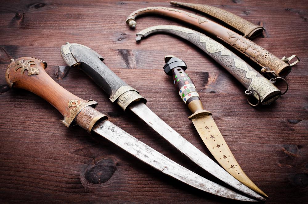 Daggers are considered a deadly weapon.