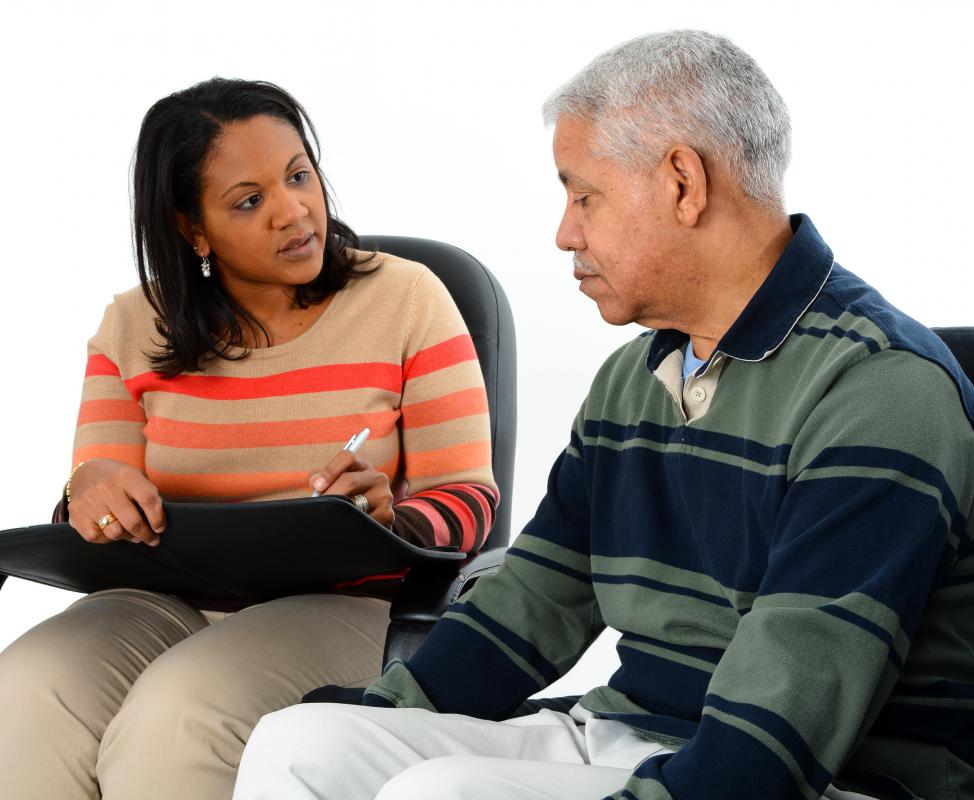 Court appointed advocates often speak with people one-on-one to get their side of the story.