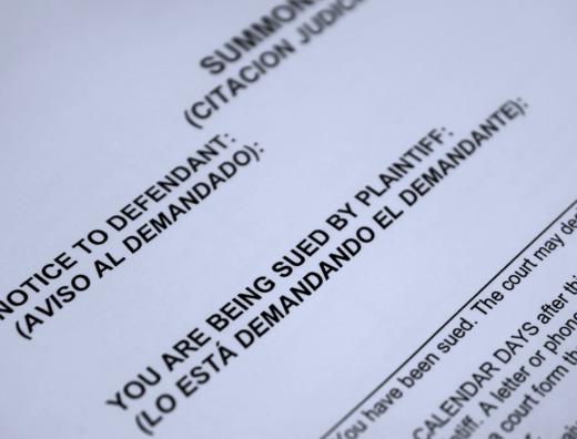 A defendant might file a counterclaim against the plaintiff in a lawsuit.