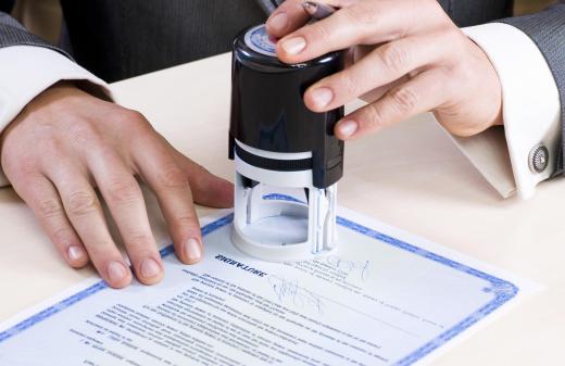 Transfer of title documents sometimes require notarization.