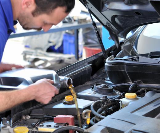 An express warranty might specify when oil changes are needed.