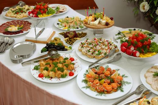 A written contract may be used by catering companies to provide food for a single event.